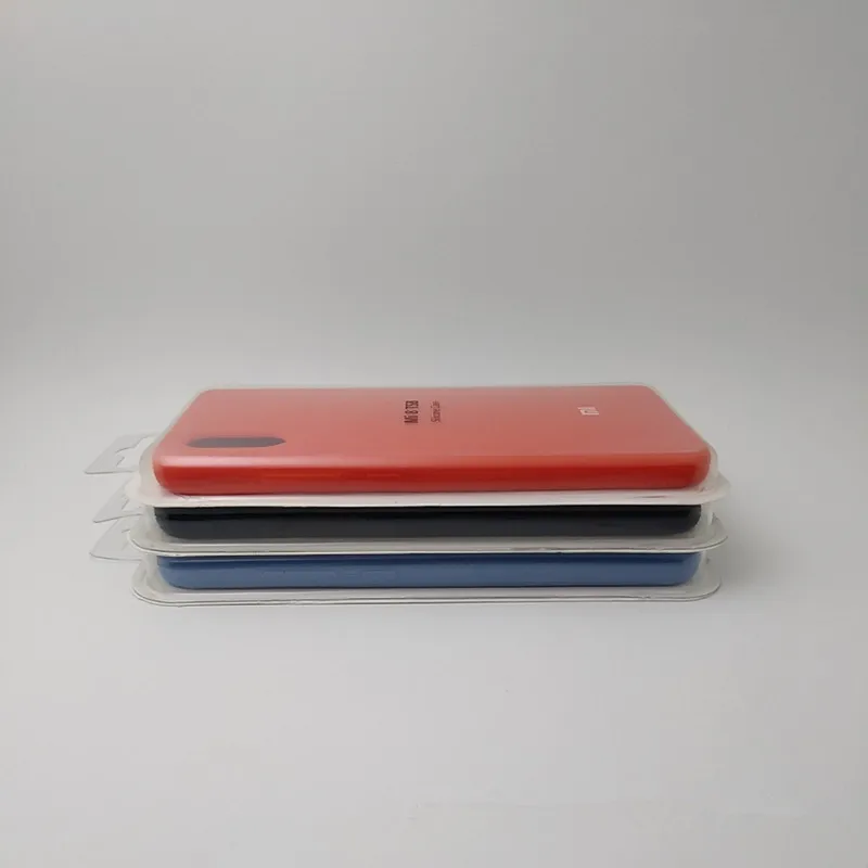 Оригинальный чехол Xiaomi Mi 8 с шелковистым мягким сенсорным покрытием жидкий