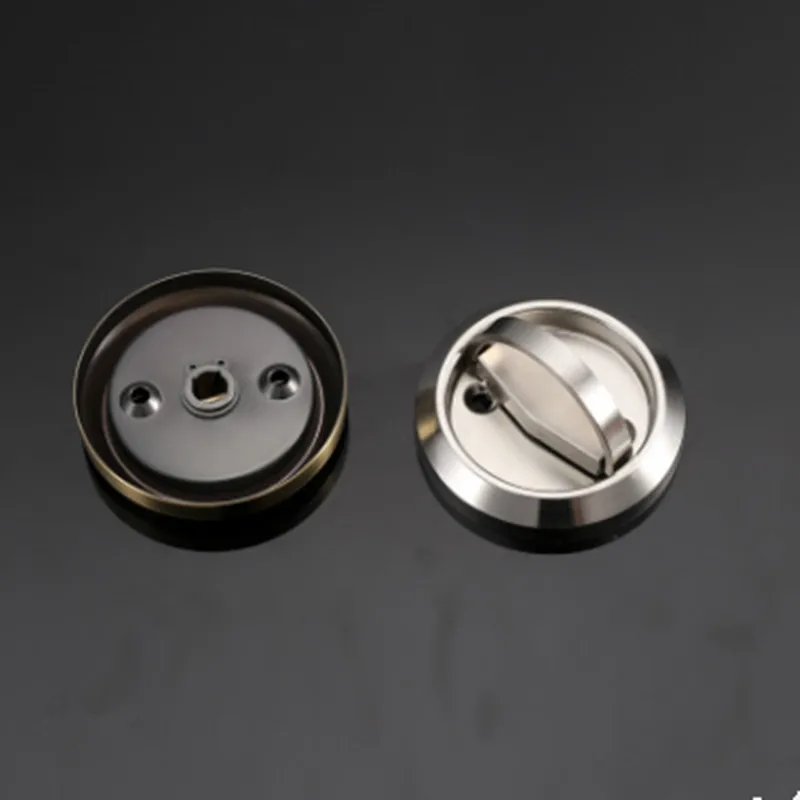 Нержавеющая сталь Встраиваемые невидимые чашки дверная ручка