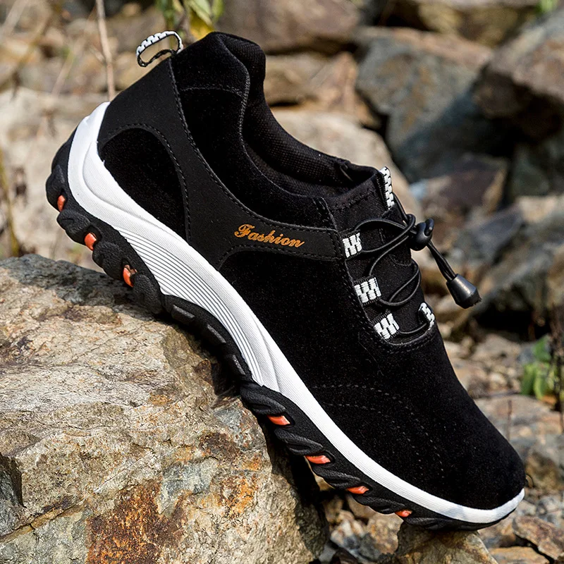 Новый Мужчины ИСКУССТВЕННАЯ Кожа Обувь Для Ходьбы Молодой Человек Мужской