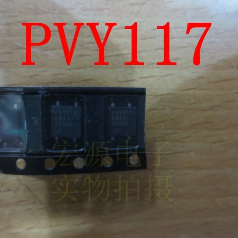 

Send free 5PCS PVY117 patch/sop optocoupler solid state relay optocoupler