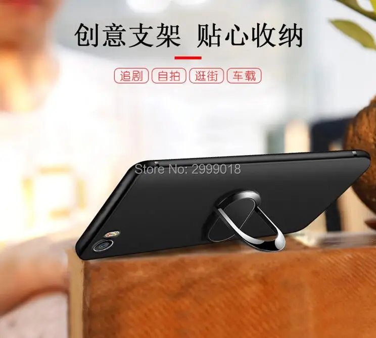 Magnetic Finger Ring Holder Case For Xiaomi Mi 5 5s Mi5s Plus 360 Degree Rotation Car Cover | Мобильные телефоны и