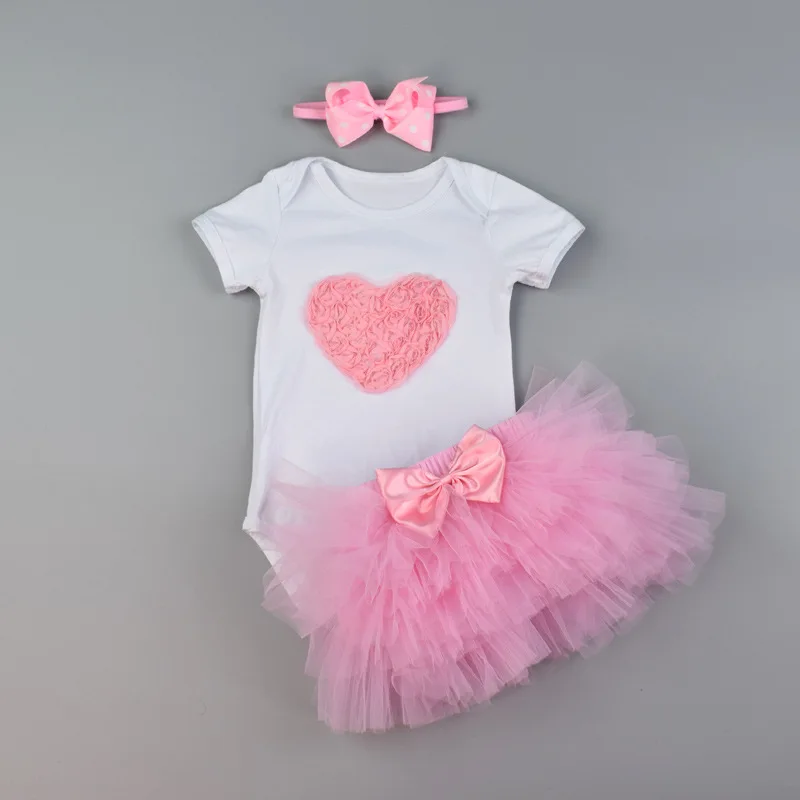 Новый дизайн для первого дня рождения хлопковое боди с надписью cake candle love девочек