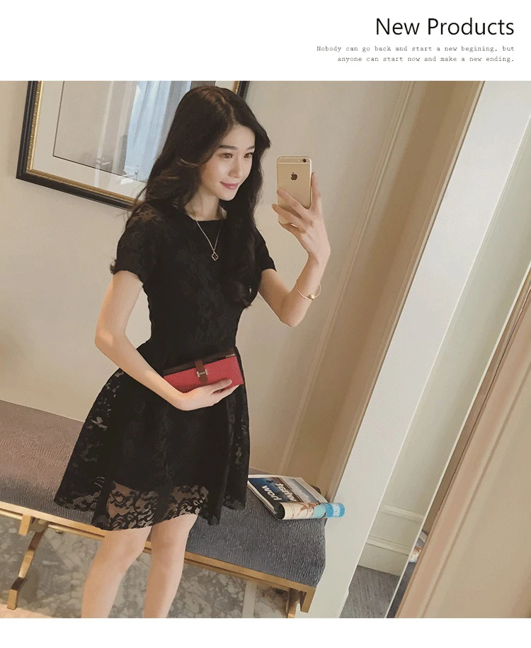 Белое Кружевное цветочное черное платье с коротким рукавом для девочек бальное