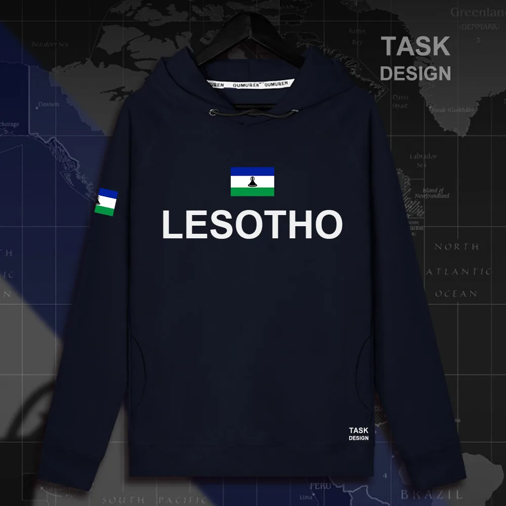 Мужская толстовка с капюшоном Лесото LSO Sotho basoto LS пуловер уличная одежда