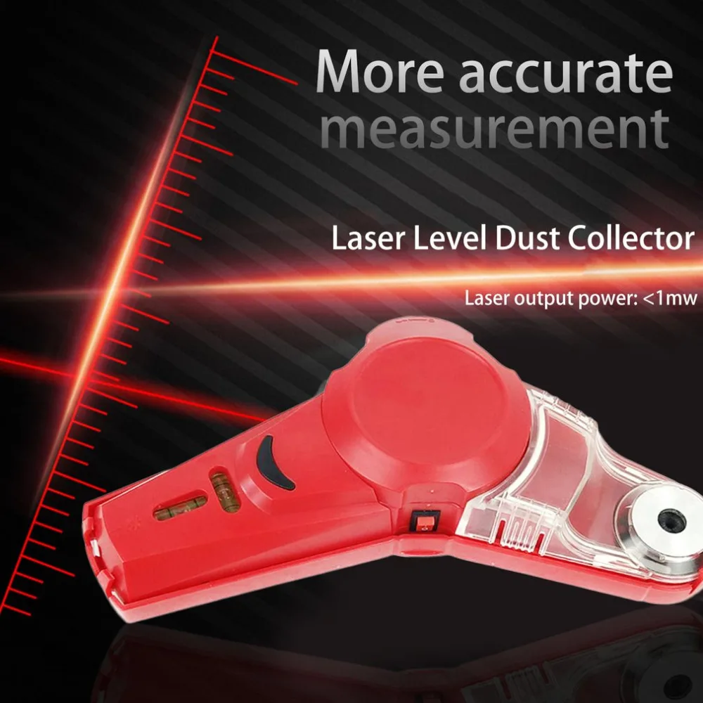 2018 New 650nm Laser Level Tools Infrared Locator Dust Collector DIY Household Repairing Tool Kit | Инструменты