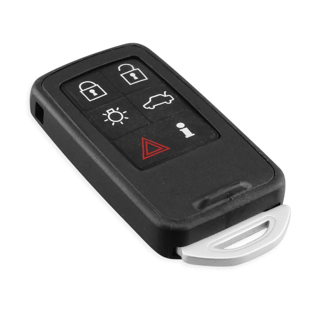 6 Buttons KEYYOU 3 шт Smart Remote запасной чехол для ключа для Volvo XC60 S60 S60L V40 V60 S80 XC70 5 6 пуговиц ключ дистанционного управления чехол - Количество кнопок: 6 Buttons