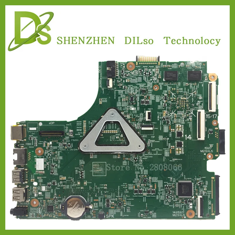 KEFU для DELL 3542 insprion 15-3542 3442 3543 3443 5749 материнская плата 13269-1 PWB FX3MC REV A00 I7-4510u |