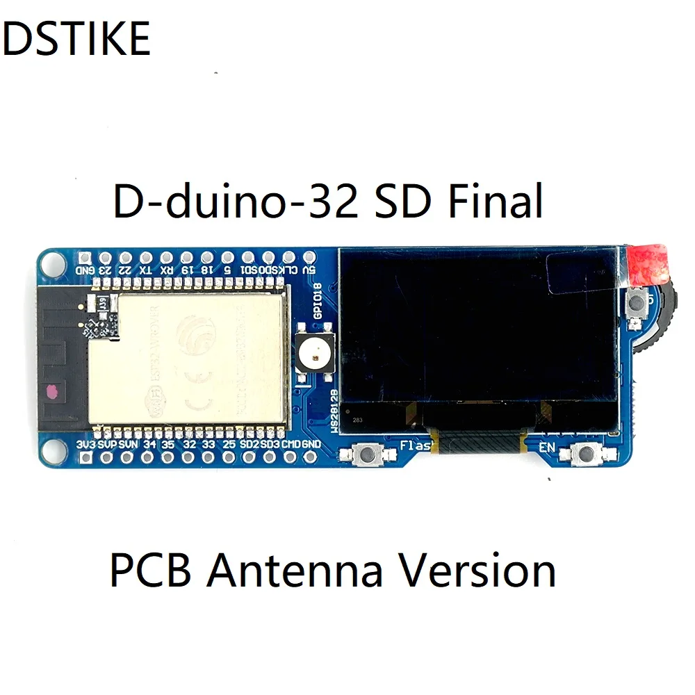 D duino 32 SD pcb антенна версия Wi Fi пакет монитор предварительно мелькнула ESP32 O