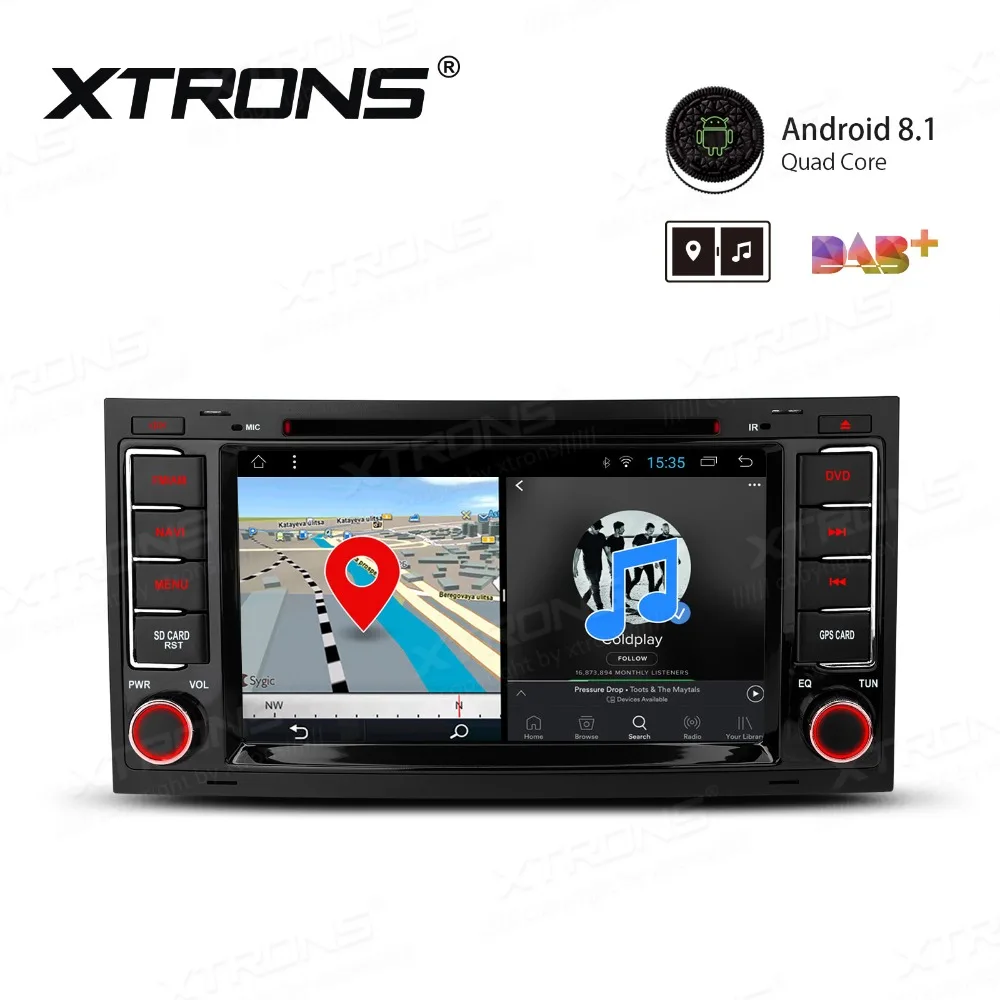 7 &quotAndroid 8 1 автомобильный DVD плеер Авто GPS радио OBD2 DAB + стереосистема для VW Volkswagen