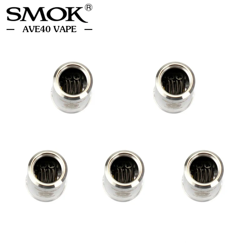 5 шт./лот SMOK TF RCA катушка головка Rebuild Clapton электронная сигарета атомайзер ядро для