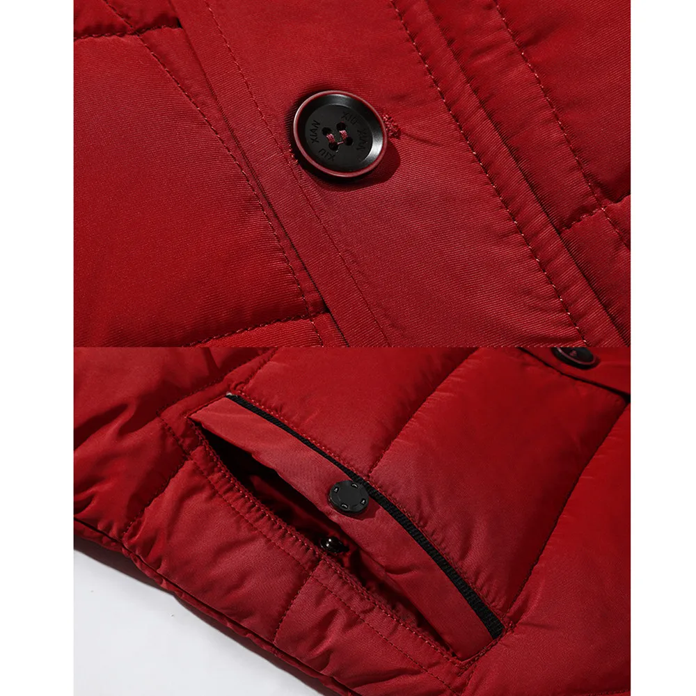 

Hoodies Men Men Outdoor Warm Winter Thick Jacket Plus Fur Hooded Coat Jacket #NFA