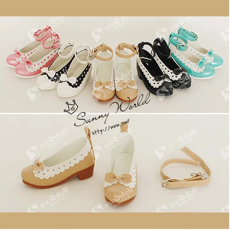 

1Pair Retail High Quality Fashion 1/3 1/4 BJD Shoes For Dolls BJD