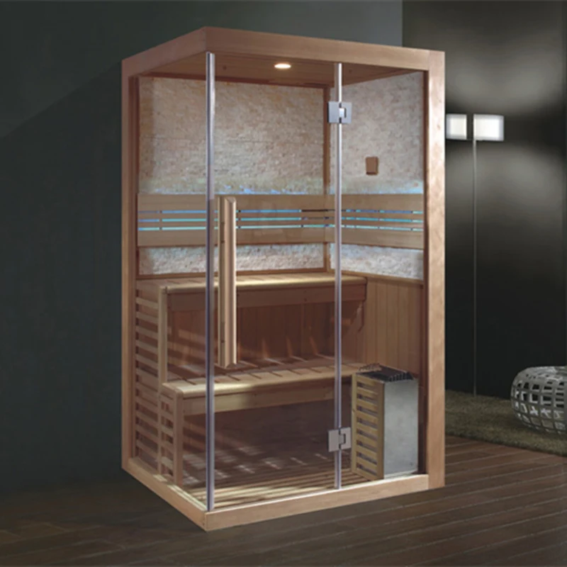 Сауна для 2 3 человек инфракрасная стеклянная дверь оптовая продажа лучшее