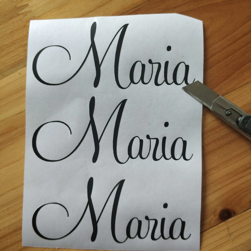 Имя Марии изготовление на заказ наклейки персонализированные настенные телефон