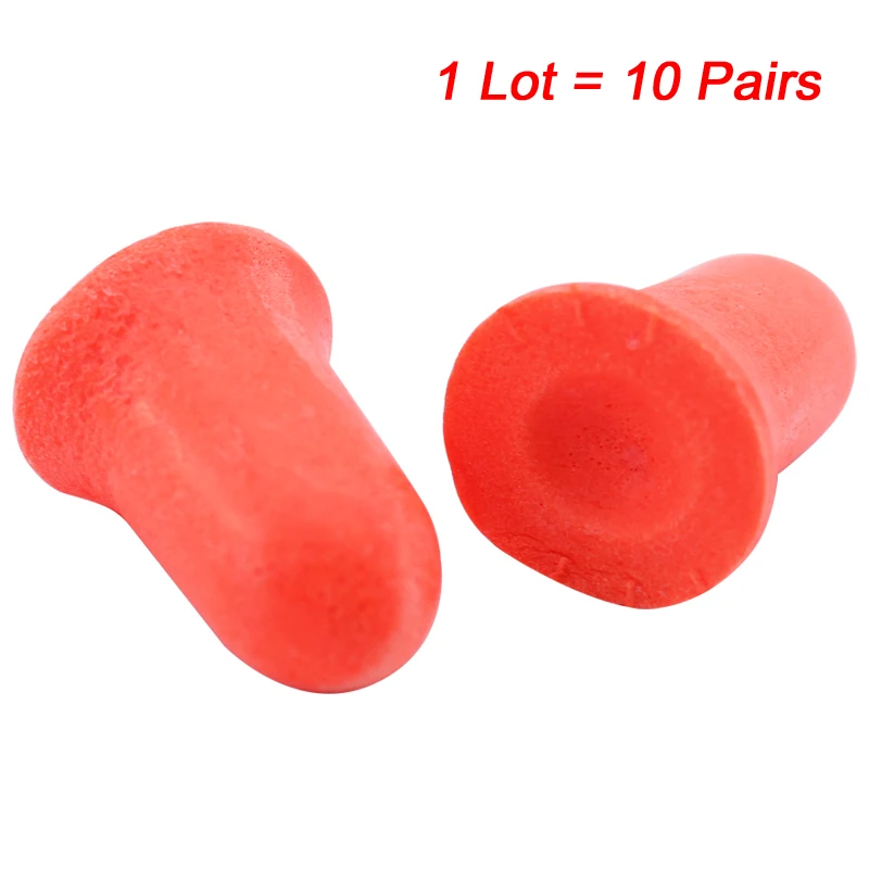 10 пар шумоизоляционные беруши из пены | Красота и здоровье