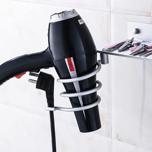 Сушилка для волос подставка Органайзер Вешалка-держатель настенный набор ванной