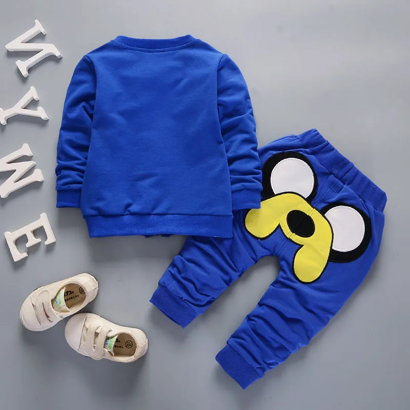 2019 Spring Autumn Children Clothing Sets Girl Boy Clothes Suits Baby Jacket T-Shirt Pants 3pcs Kids Casual | Детская одежда и