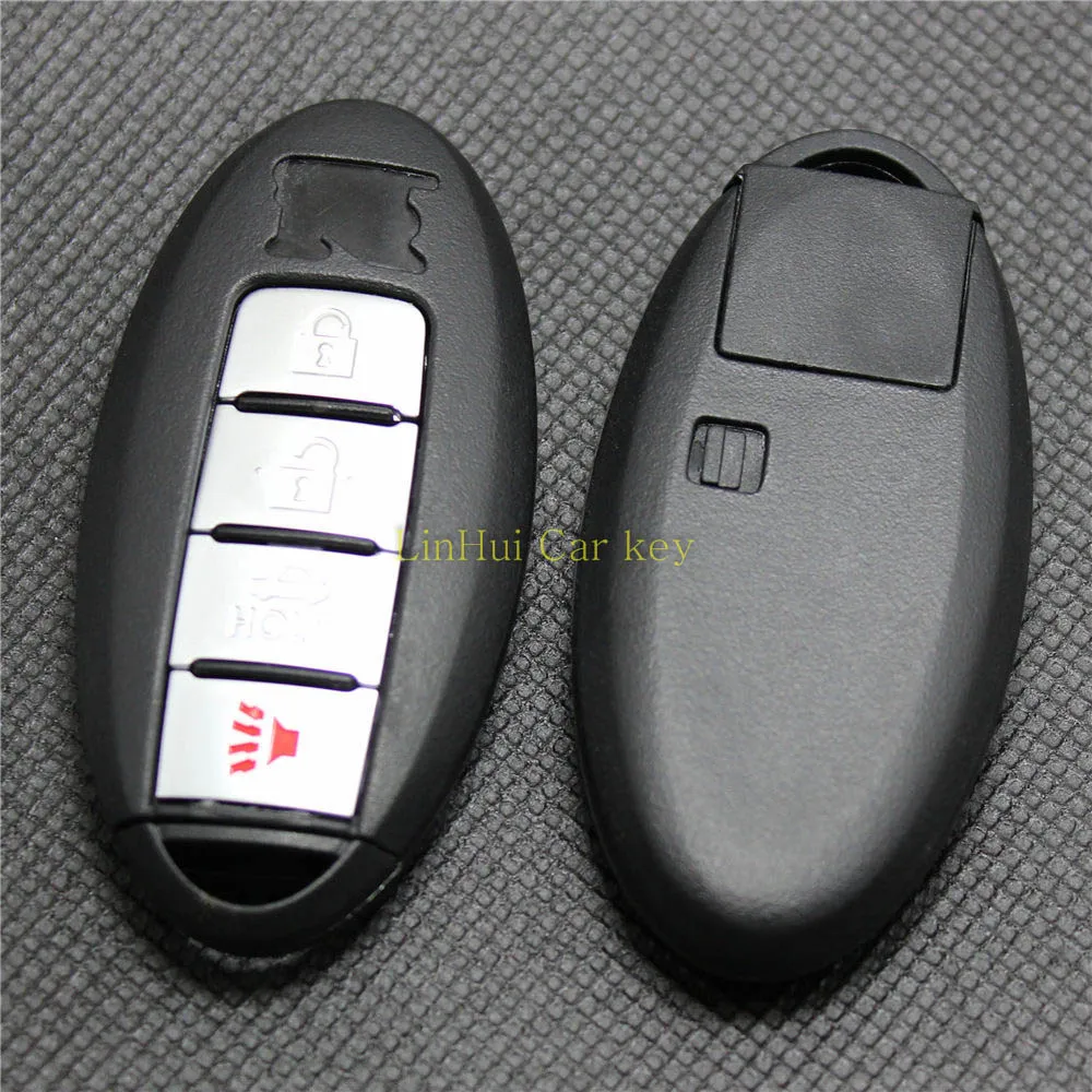 PINECONE для NISSAN TEANA GTR SYLPHY TIIDA QASHQAI MORANO дистанционный ключ 4 кнопки Тип B корпус ключа с
