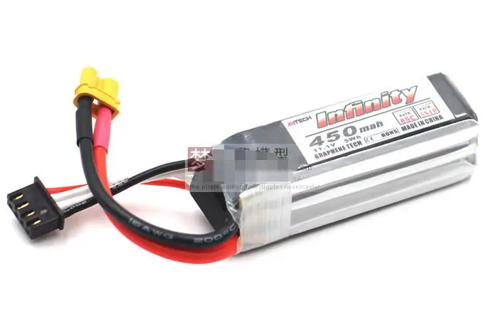Infinity 1 3S 3 7 V 4 11 450 мА/ч 85C графеновой батареи LiPo Батарея для вертолетный мультиротор