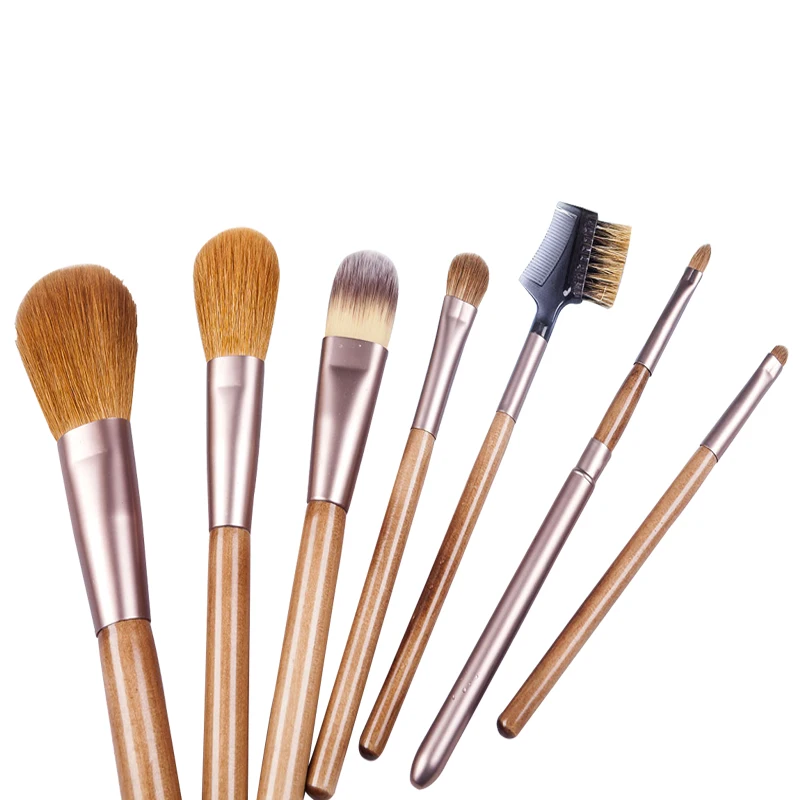 В продаже! 7 шт. Профессиональные кисти для макияжа косметический инструмент