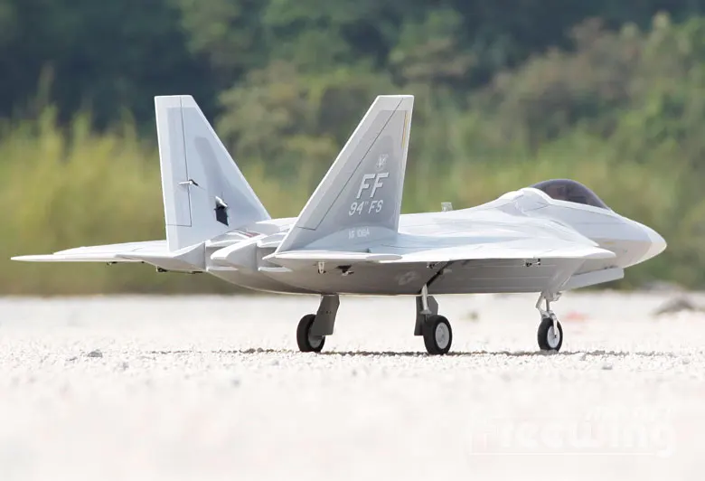 Электрический радиоуправляемый Freewing F22 Raptor 90 мм RC Jet Plane KIT с
