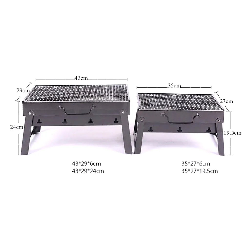 Открытый складной патио барбекю гриль Портативный Кемпинг Пикник сад
