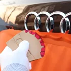 Магнитный скребок FOSHIO, автомобильная наклейка, виниловая оберточная ткань из микрофибры, фетр, фототинт, оконный скребок, аппликатор для пленки из углеродного волокна