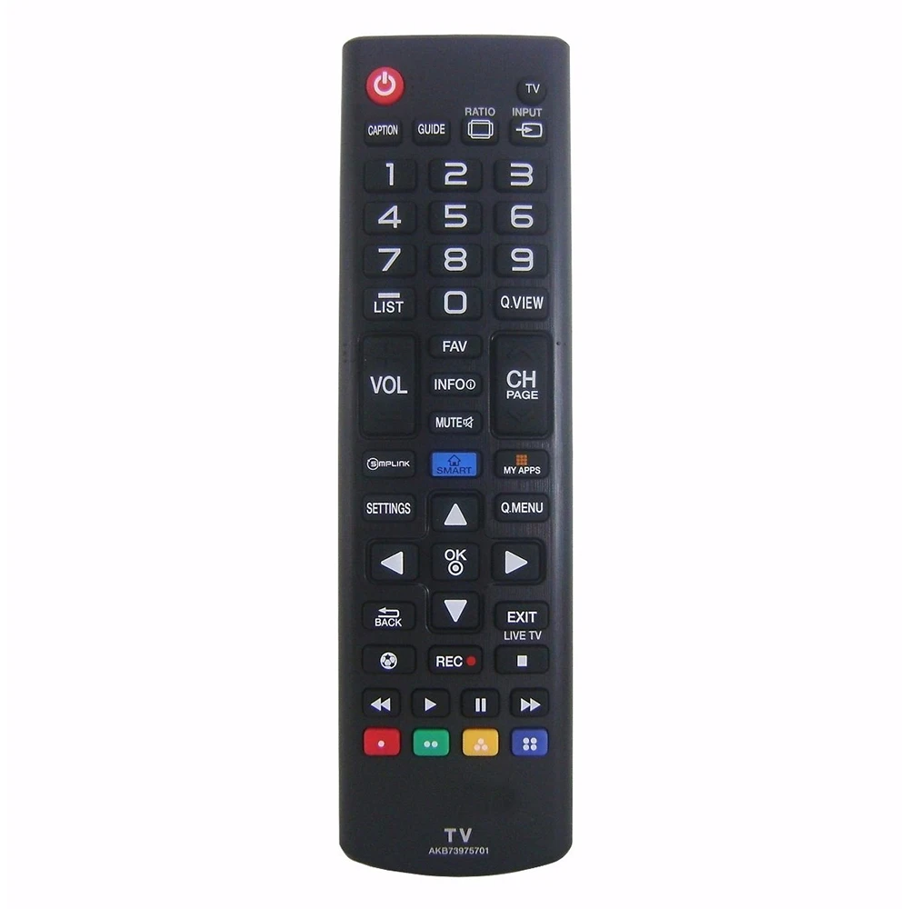 (4 шт./лот) новая Замена для LG TV пульт дистанционного управления AKB73975701 AKB75055701