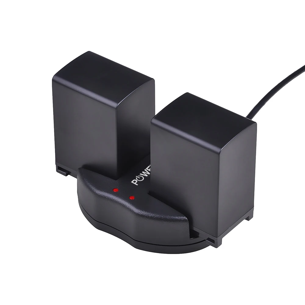 Фото Аккумулятор BP827, 2 шт., 3400 мА · ч, 2 шт., зарядное устройство с двумя USB-разъемами для Canon VIXIA HF21, HF200, HG31, XA10, HF20, HF10, HF100, HF100E, HG20, HG21, HF11 №1