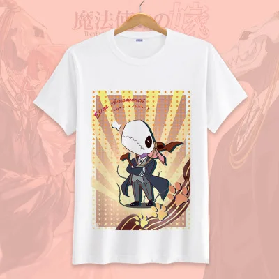 11 Футболка с аниме «Mahoutsukai no Yome The Ancient magus», футболка для невесты, парная футболка с короткими рукавами и рисунком, футболки, camiseta - Цвет: 11