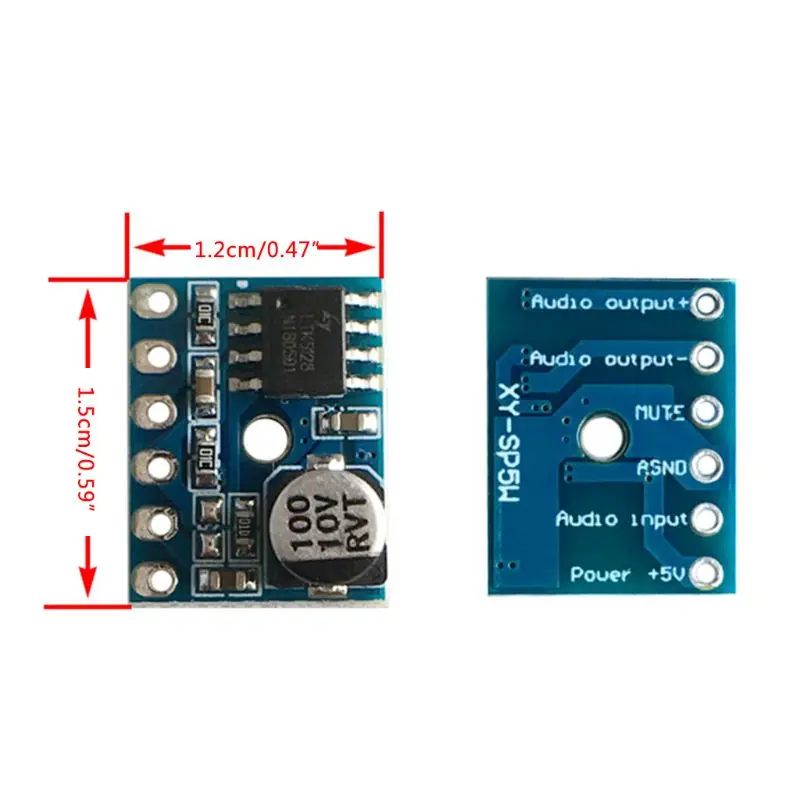 XY SP5W 5128 плата цифрового усилителя класс D 5 Вт фотомодуль|Запчасти фильтров для
