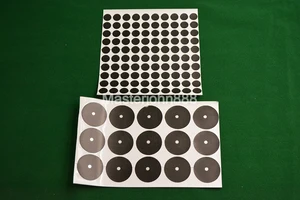 Бильярдный держатель набор из 15 шт. наклеек 35 мм и 100 шт. 10 мм черная точка белый шар позиция маркерный знак