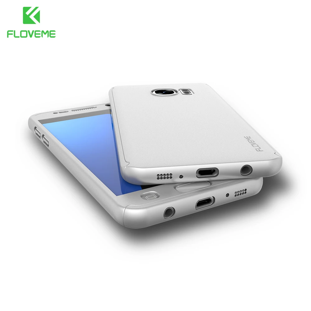 FLOVEME Cases For Samsung Galaxy S8 Plus Cover 360 Full Protect Phone Case S6 S7 Edge Shell Accessories Capa |