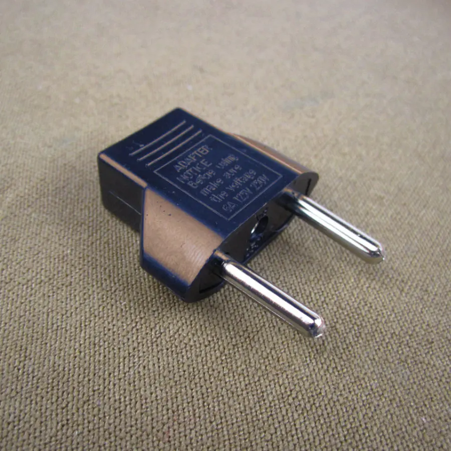 10 Шт./лот США в ЕС AC Power Plug Дорожный Преобразователь Адаптер #969 | Электронные