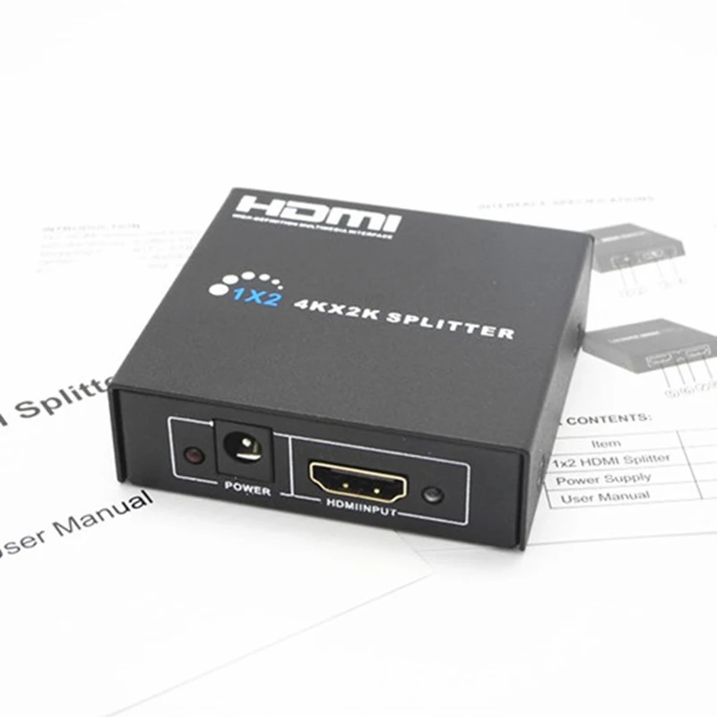 HDMI Переключатель Switcher Splitter Порт Кабеля Adpter для XBOX 360 PS3 PS4 Smart Android HD 1080 P 1 Вход на 2