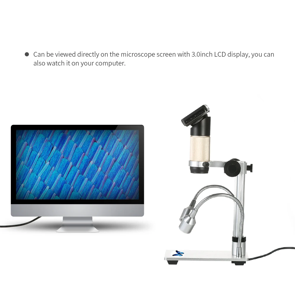 300X HDMI 3.0MP электронный цифровой микроскоп USB 1080P паяльный микроскоп Видео камера лупа для обслуживания мобильного телефона