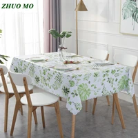 new flamingo waterproof rectangle tablecloth nordic style pvc cover home kitchen decoration party banquet dining table cloth