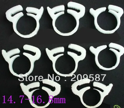 20 шт. нейлоновые пластиковые зажимы для кабеля топливного шланга труб 14 7-16 8 мм OD |