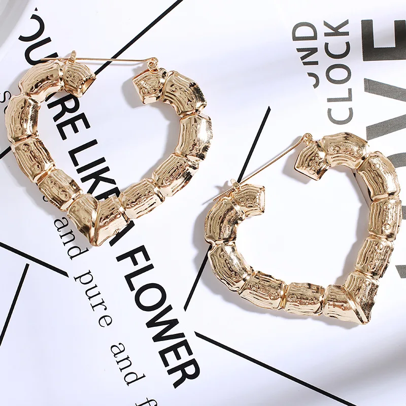 Европейские и американские металлические хип хоп Ночные Клубные серьги для