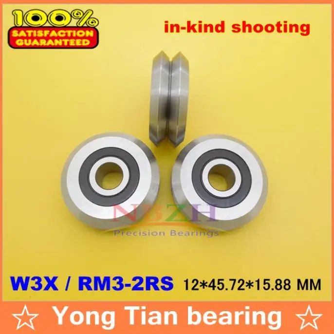 RM3ZZ / W3 12*45 72*15 88 мм v wheeles W паз герметичный шарикоподшипник W3ZZ W3X W3-2RS RM3-2RS |