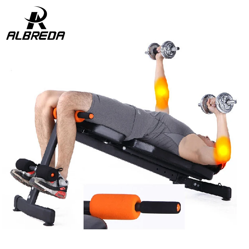 Albreda Горячая Скамейке Сидеть тренажеры для дома пресса корсет скамья женщины AB