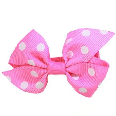 200 шт./лот розовые шпильки для волос в горошек детей заколки ленты волос|hairpins lot| |