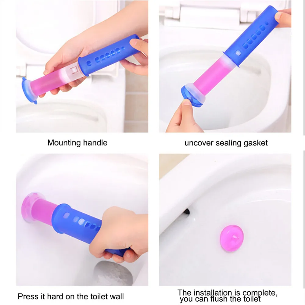 Цветок гель иглы чистящее средство для туалета ароматическая ароматерапия