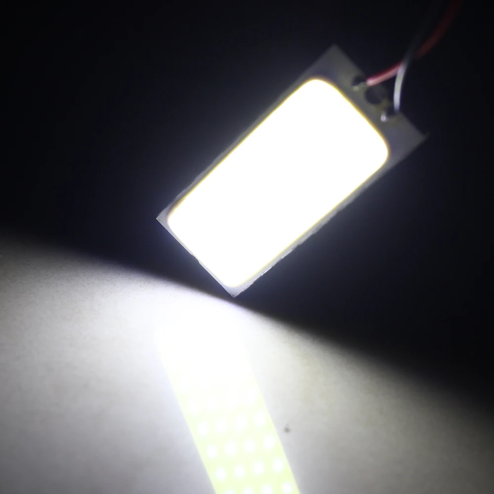 4 шт. T10 COB 36 SMD Автомобильные светодиоды панель автомобиля лампы авто лампа для