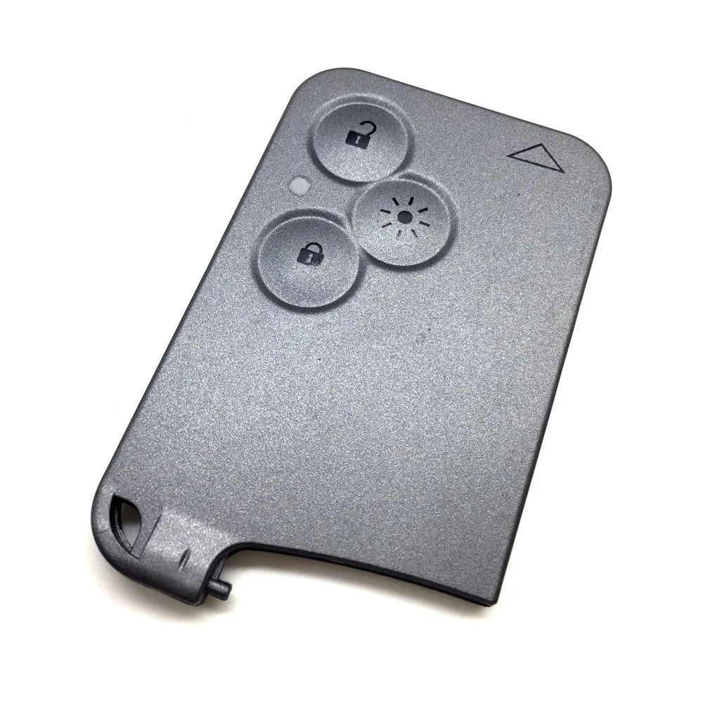 5 шт./лот замена 3 кнопки чехол для смарт карты Renault Espace Remote Card Fob|card card|card renaultcard key