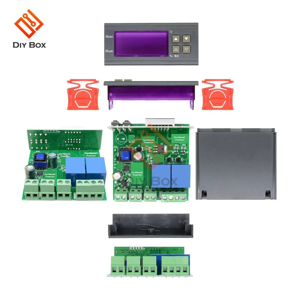 DST1000 DST1020 SHT2000 термостат цифровой наружный термометр регулятор температуры и влажности Измеритель гигрометр водонепроницаемый зонд