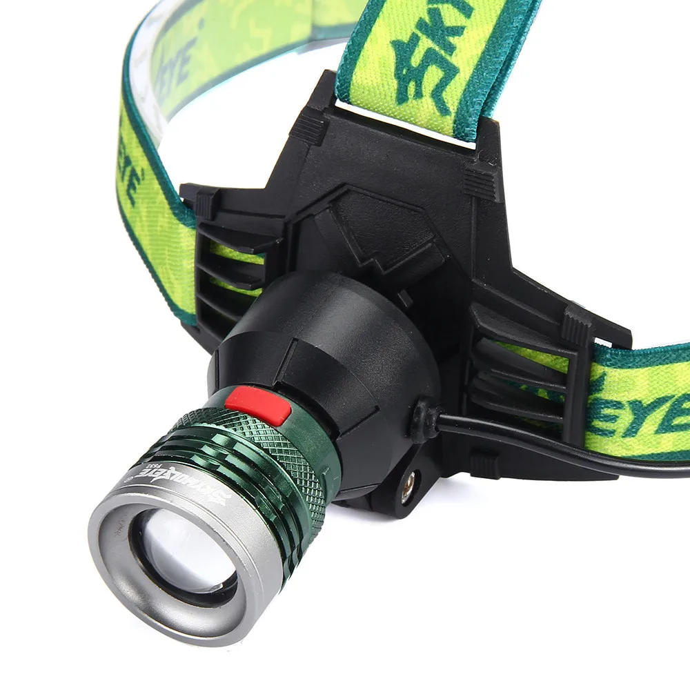 Новинка 2019 высокое качество XML T6 LED ZOOM налобный фонарь головной свет Лампа 18650