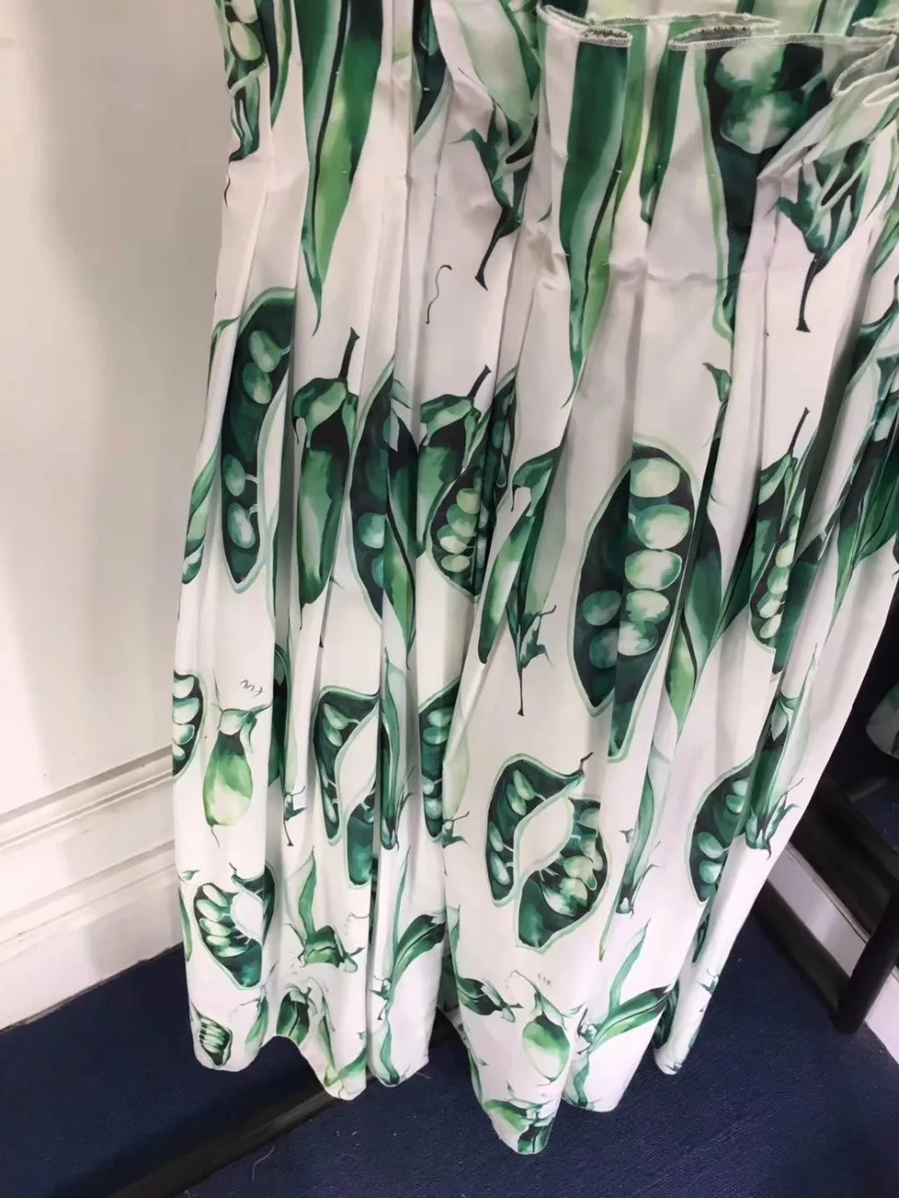 Женское платье на бретельках с высокой талией длинное Повседневное цветочным