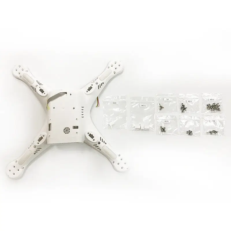 Оригинальный корпус DJI Phantom 3 Pro Adv Верхняя Нижняя крышка шасси с винтами ESC и