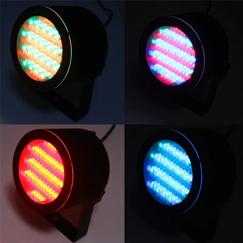 Litake 86 RGB LED Stage Light Disco Par Portable Magic Sound Activated Lighting Projector Party Pub | Освещение